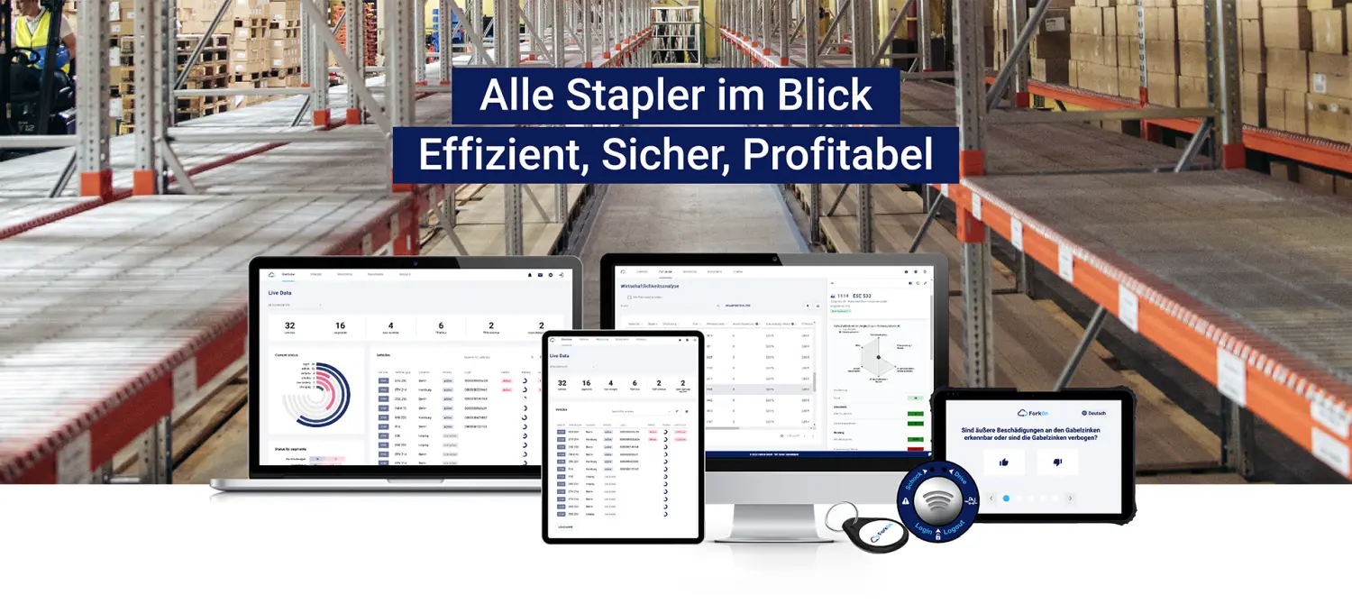 Alle Stapler im blick Effizient,